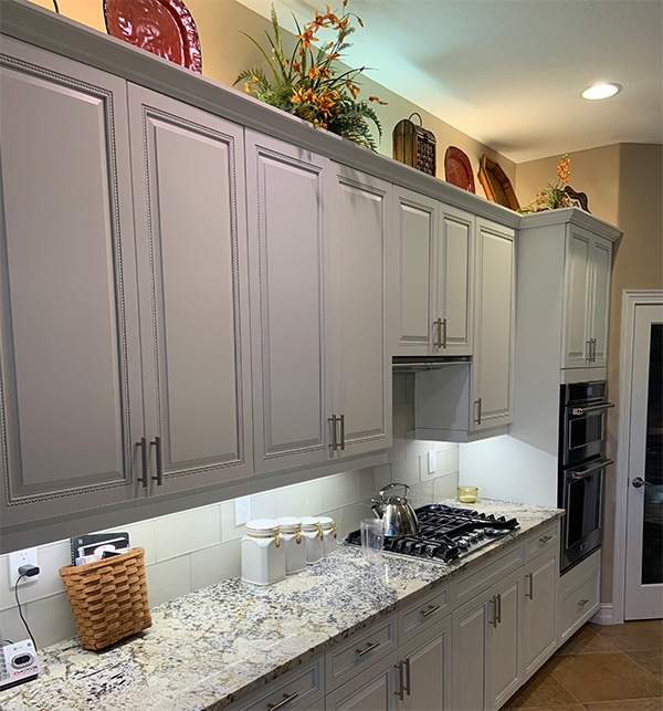 Cabinet Refinishing cabinet painting