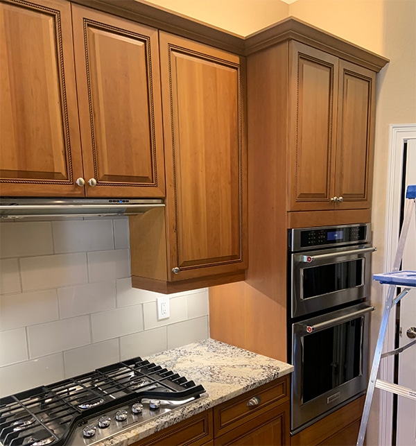 Cabinet Refinishing cabinet painting