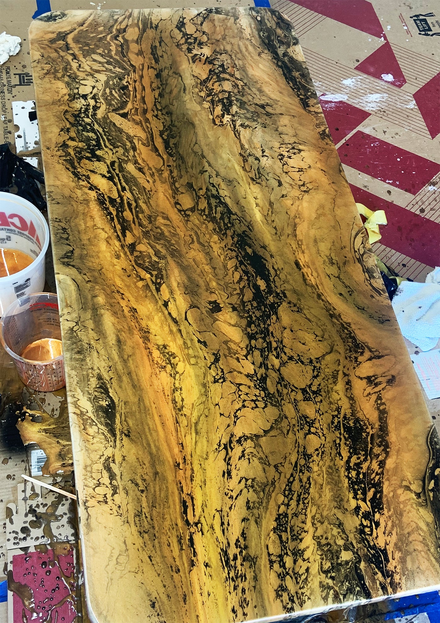Custom Epoxy Table