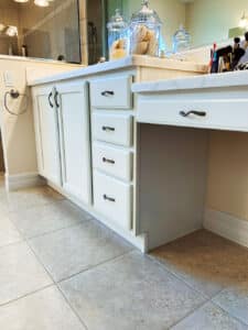 bathroom Cabinet Refinishing