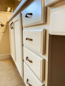 bathroom Cabinet Refinishing