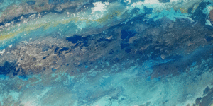 Decorative epoxy art
